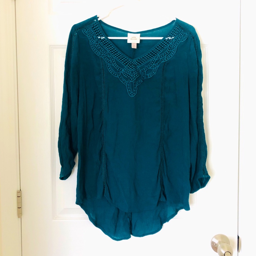 Tunic Blouse with Intricate detail